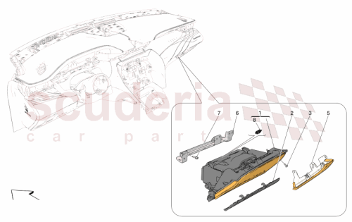 Part Diagram for Maserati 670295847