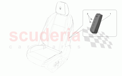Part Diagram for Maserati 675002097