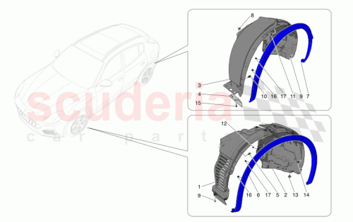 Part Diagram for Maserati 675001608