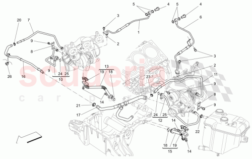 Part Diagram for Maserati 670299827