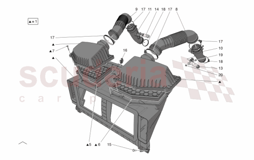 Part Diagram for Maserati 670158452