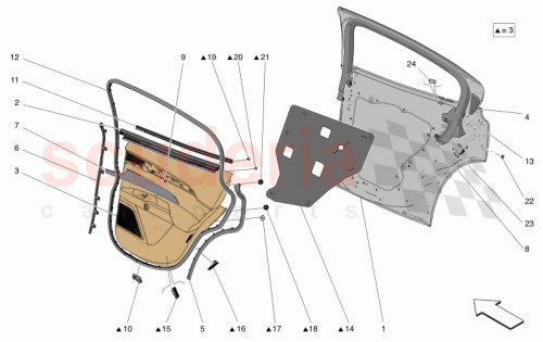 Part Diagram for Maserati 670307287