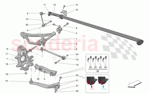 Part Diagram for Maserati 670161646
