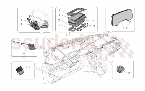 Part Diagram for Maserati 670158204