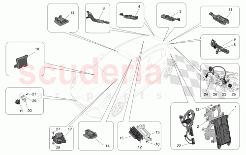 Part Diagram for Maserati 670293634