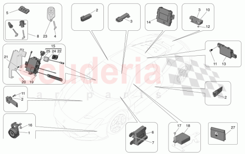 Part Diagram for Maserati 670221683