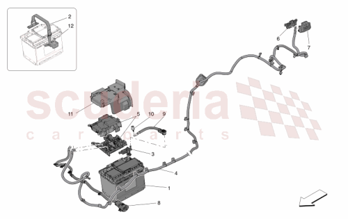 Part Diagram for Maserati 670215962