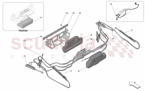 Part Diagram for Maserati 673014073