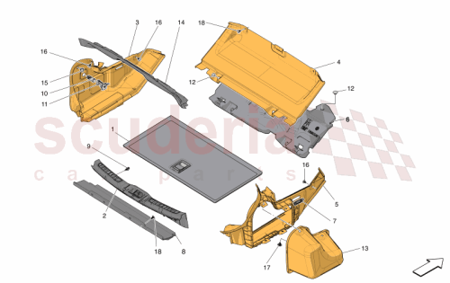Part Diagram for Maserati 670171772