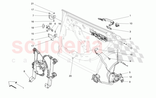 Part Diagram for Maserati 670109519