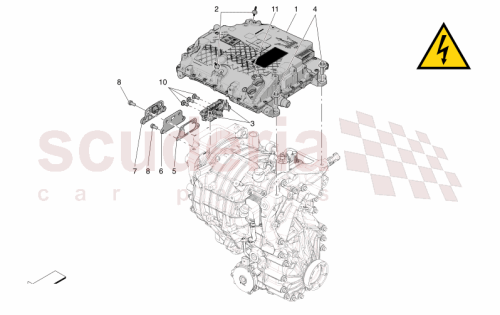 Part Diagram for Maserati 670181508