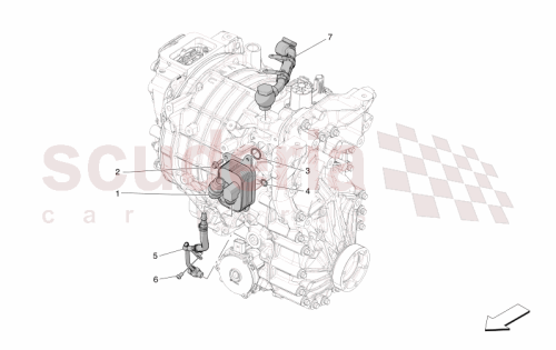 Part Diagram for Maserati 673011583