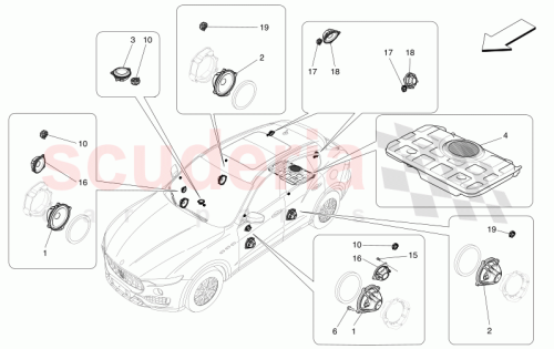 Part Diagram for Maserati 675001953