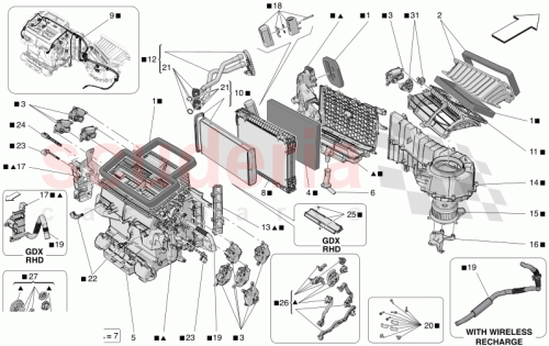 Part Diagram for Maserati 673009331