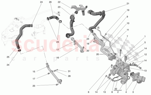 Part Diagram for Maserati 675000388