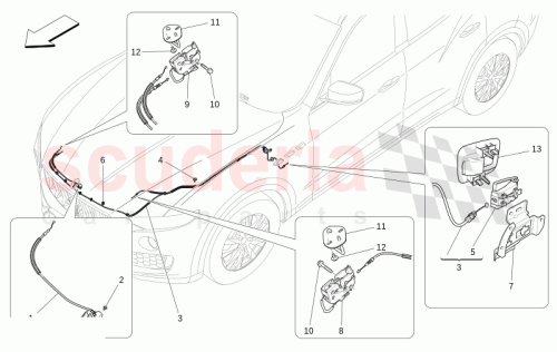 Part Diagram for Maserati 670153400
