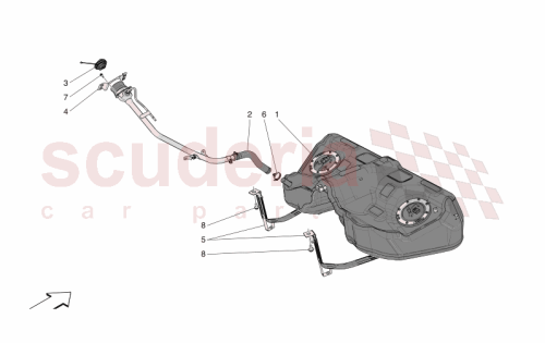 Part Diagram for Maserati 675000636