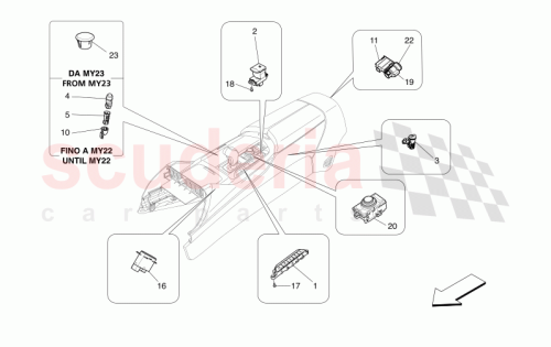 Part Diagram for Maserati 670152836