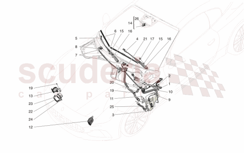 Part Diagram for Maserati 670218171