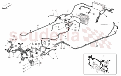 Part Diagram for Maserati 670306294