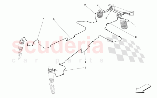 Part Diagram for Maserati 670305427