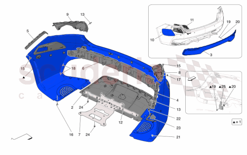 Part Diagram for Maserati 670274262