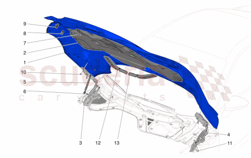 Part Diagram for Maserati 670158547