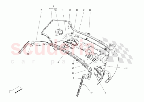 Part Diagram for Maserati 670108949