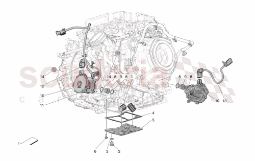 Part Diagram for Maserati 673011575