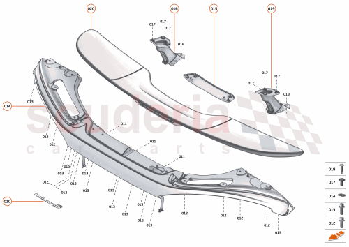 Part Diagram for McLaren 13AA796CP