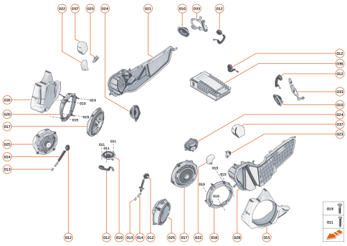 Part Diagram for McLaren 14MA508CP