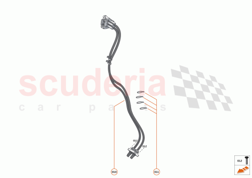 Part Diagram for McLaren 00RA691