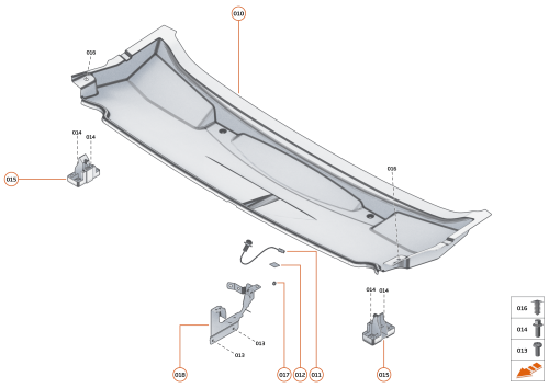 Part Diagram for McLaren 00RA176