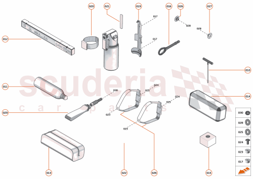 Part Diagram for McLaren 13QA012RP