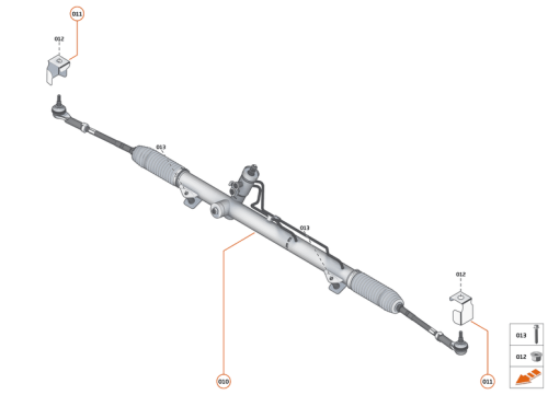 Part Diagram for McLaren 23DA005CP