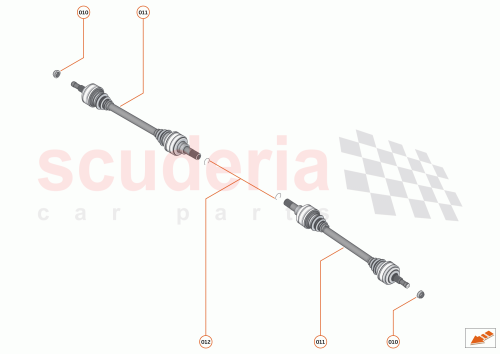 Part Diagram for McLaren 11GA001CP