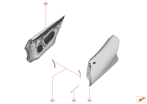 Part Diagram for McLaren 22AA407GP