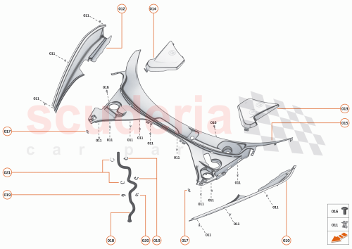 Part Diagram for McLaren 14A4670CP