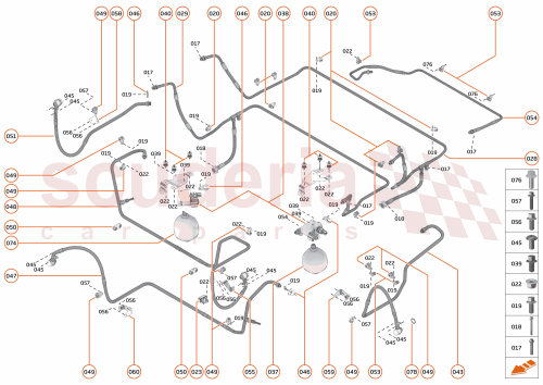 Part Diagram for McLaren 11A4896CP