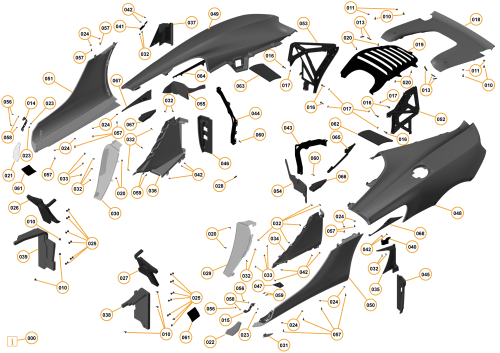 Part Diagram for McLaren 11A7049SP