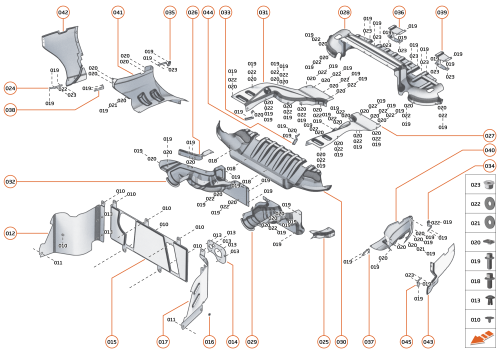 Part Diagram for McLaren 22EA015GP