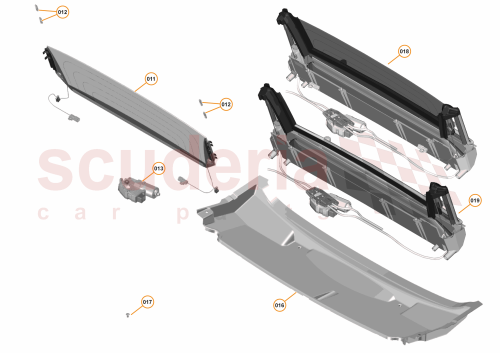 Part Diagram for McLaren 13A7072SP