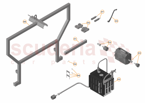 Part Diagram for McLaren 13AA455SP