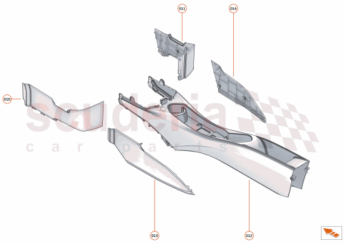 Part Diagram for McLaren 14NB787CP