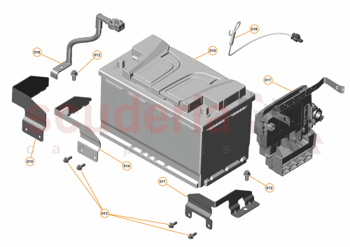 Part Diagram for McLaren 13MA159CP