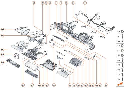 Part Diagram for McLaren 22NB061GP
