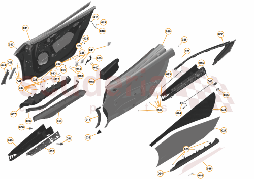 Part Diagram for McLaren 13AA203CP
