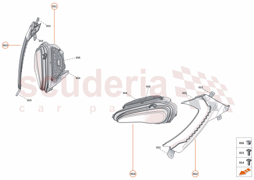 Part Diagram for McLaren 23CA266CP