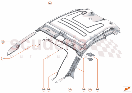 Part Diagram for McLaren 13N0446CP