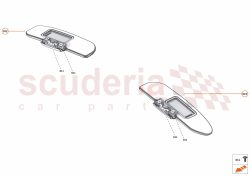 Part Diagram for McLaren 00RA408